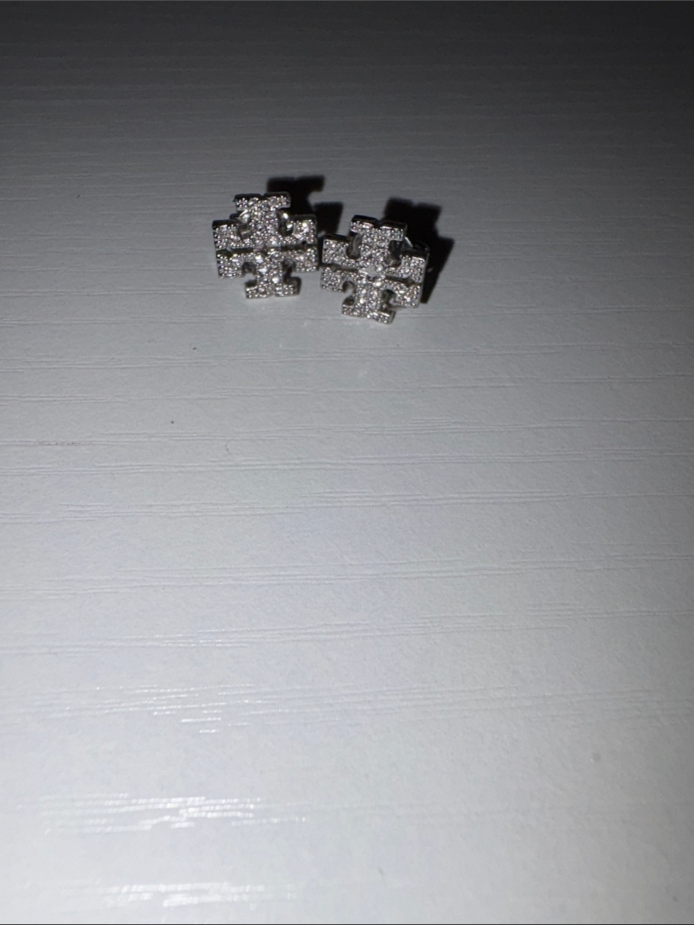 Tory Burch ICON PAVÉ STUD EARRINGS